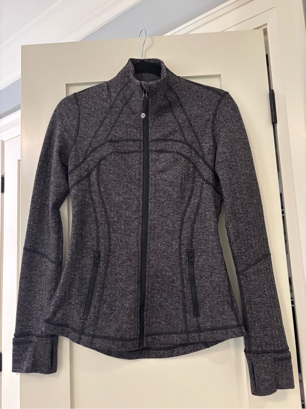 Lululemon Define Jacket-
Heathered Herringbone Heathered Black
